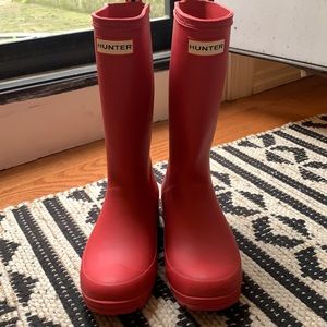 Hunter rain boots